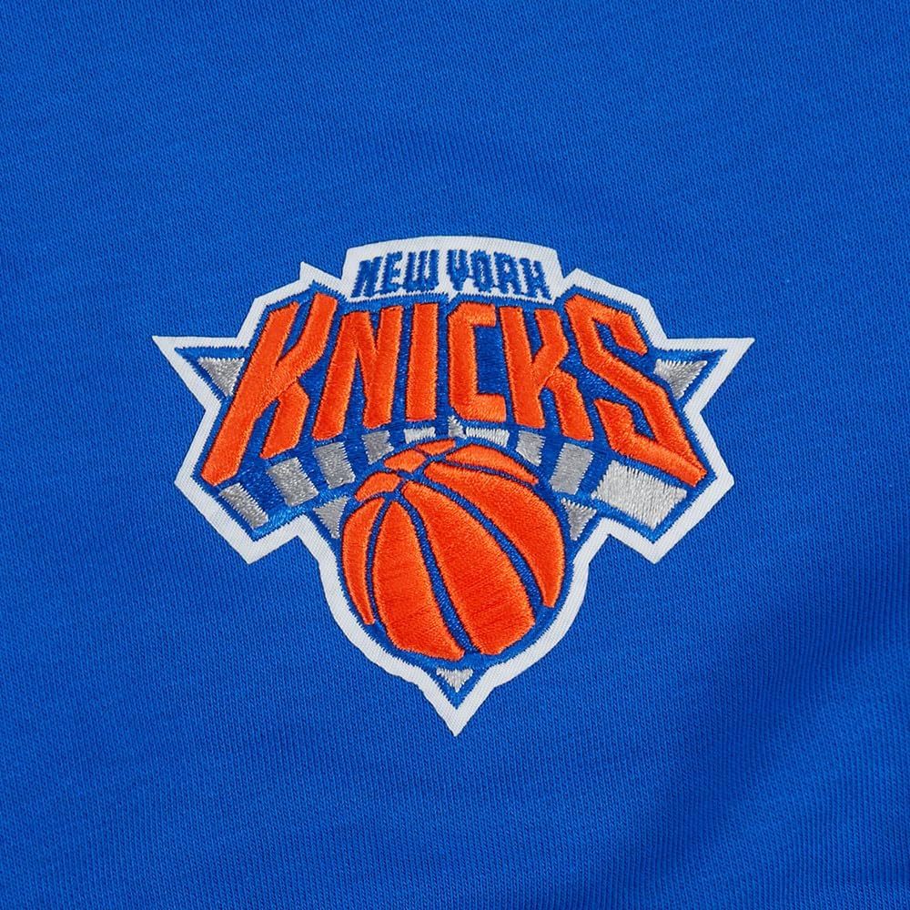 Pro Standard Womens NBA New York Knicks Mikal Bridges #25 Classic Player Crewneck Sweatshirt Royal Blue Xl - Image 6