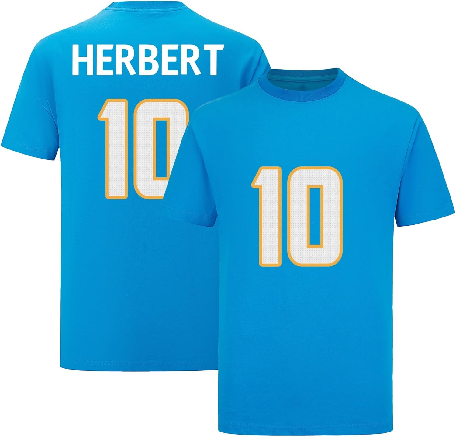 Custom Football T-Shirt No Brand/Logos 100% Cotton for Mens/Womens/Kid