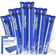 8.5 FT Double Chamber Pool Water Bags, Heavy Duty Winter Water Tube