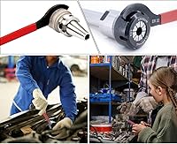 Vista 6 de Juego de llaves inglesas de coilover de 10 piezas, para sistema de suspensión y ajuste de choque