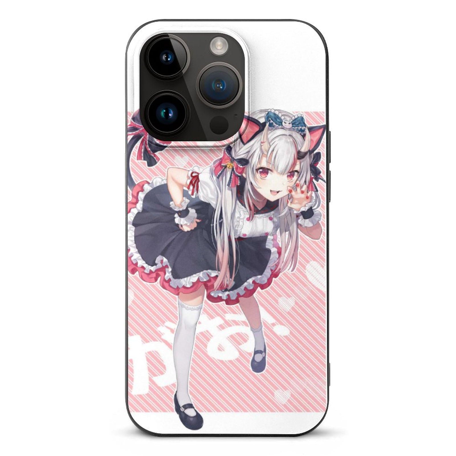 Amazon.co.jp: iPhone14ケース可愛いアニメ柄VTuberなきりあやめお嬢
