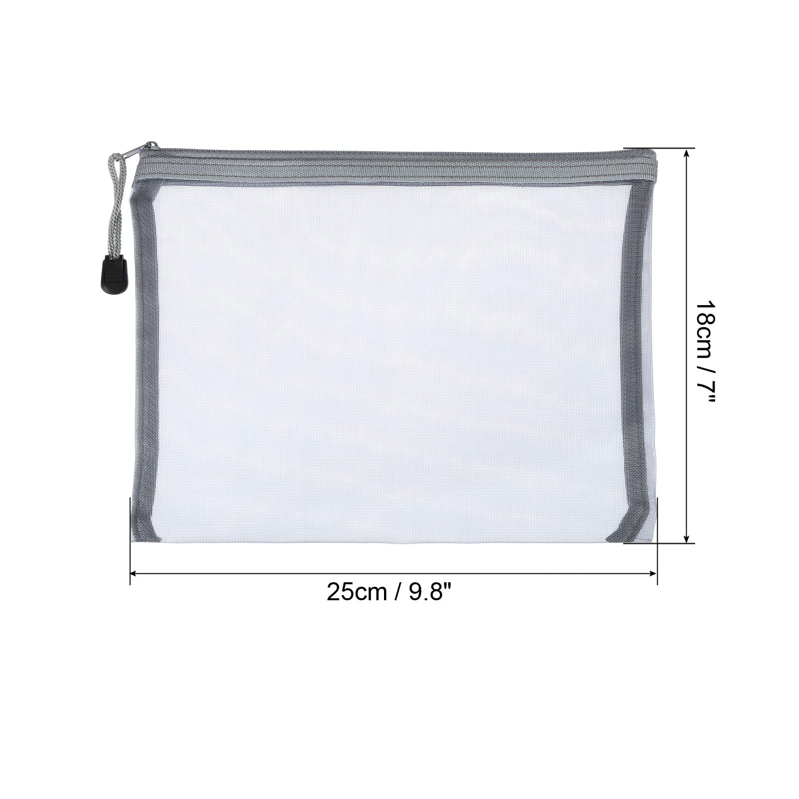 PATIKIL Mesh Zipper Bags - Image 2