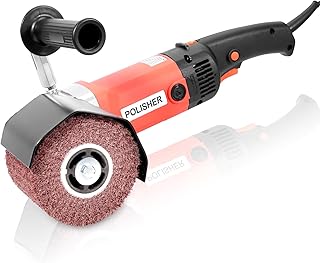 HYCHIKA 1400W Ponceuse Electrique, Machine &agrave; Poncer R&eacute;novateur, Appareil de Brossage pour la R&eacute;novation de Surfaces de Toutes Sortes, Gamme de 8 vitesses 600-3600RPM, Convient pour le bois, le m&eacute;tal