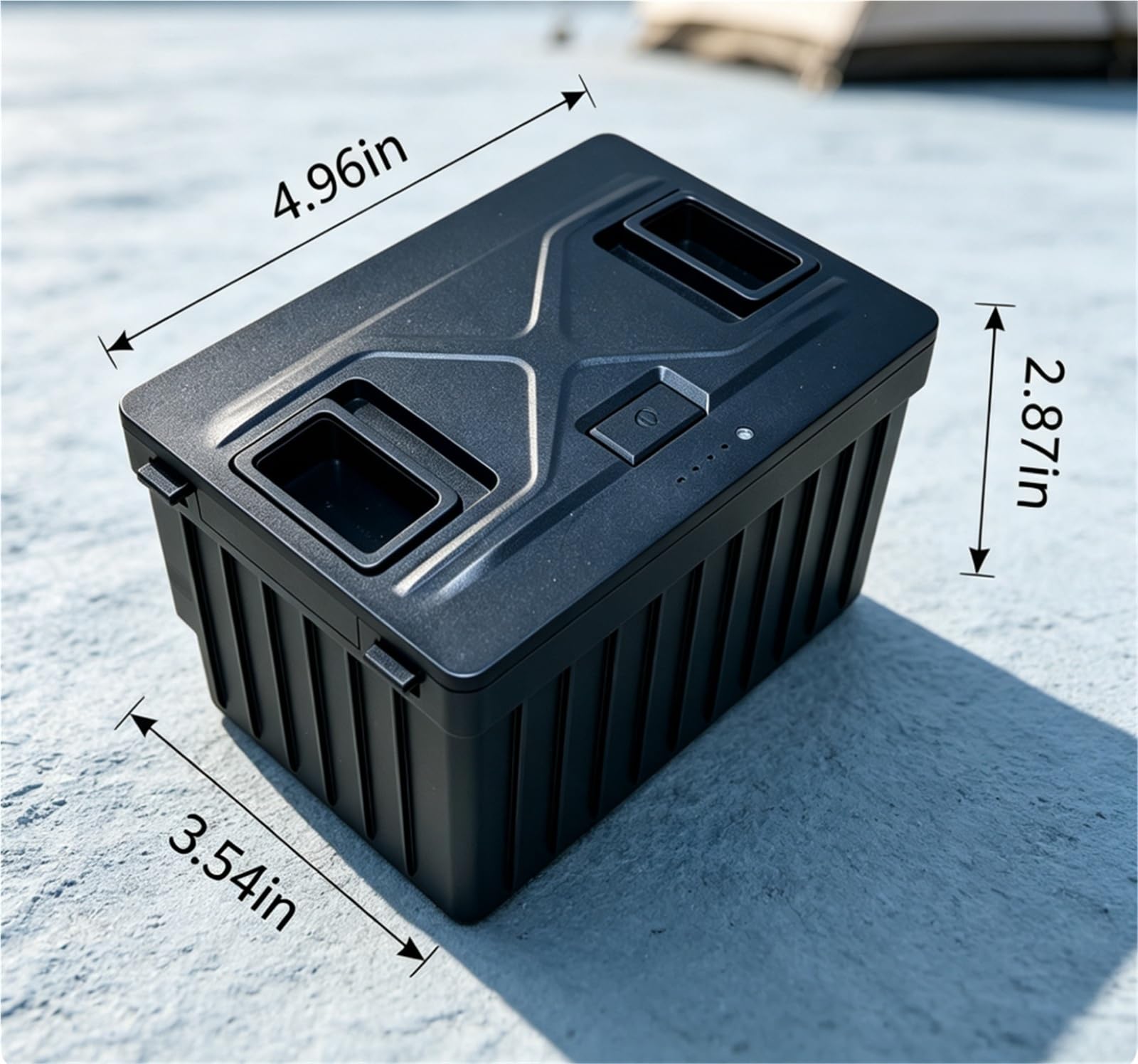 Compatible Con Alpicool TA/ECX/MT, Batería Integrada Nevera 15.6Ah 173Wh