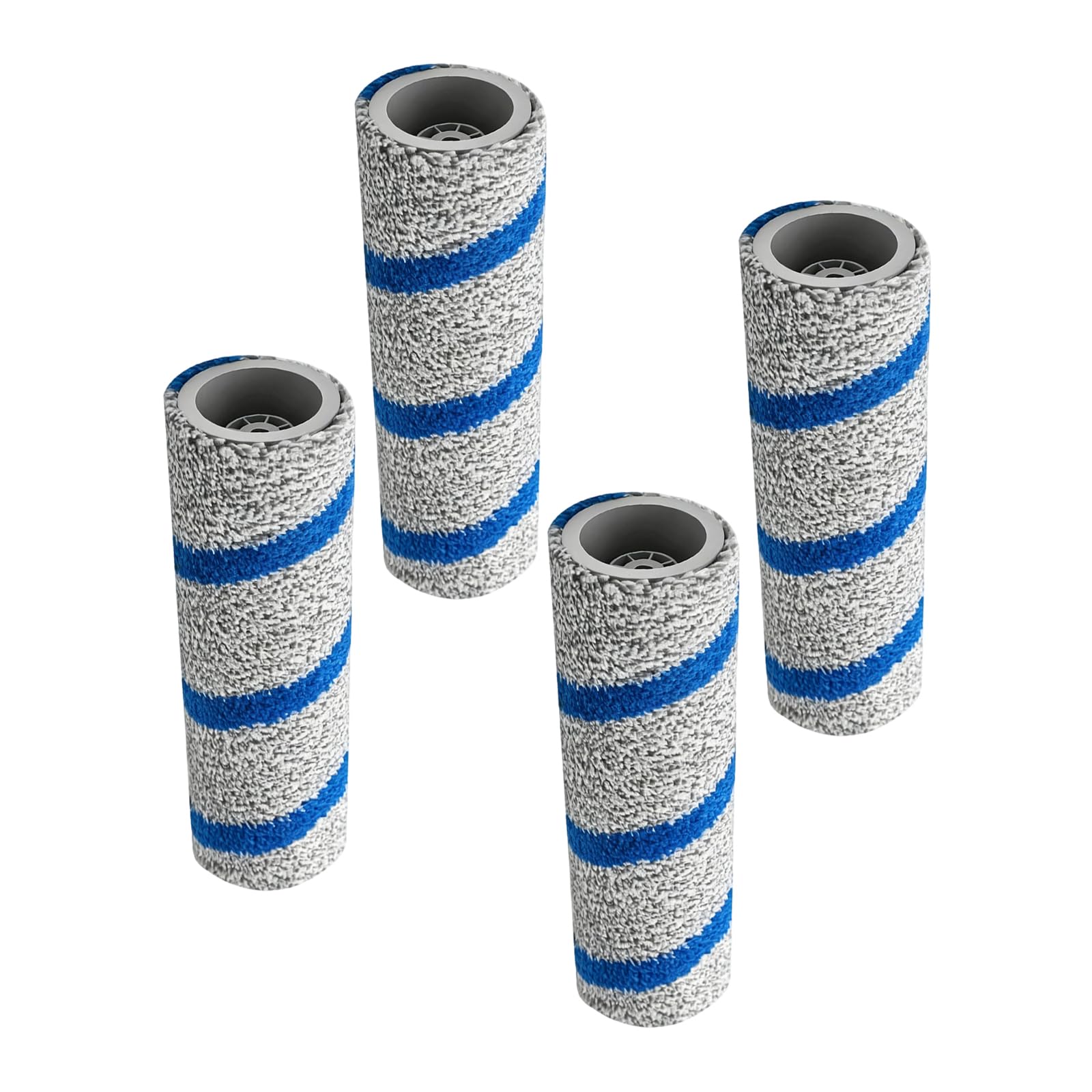 Tfaoys B Of 4 Practical Vacuum Mop Roller Refills Nylon Replacement Cleansing Pads Cleansing Part Suitable For X11 Cleaner Use Part