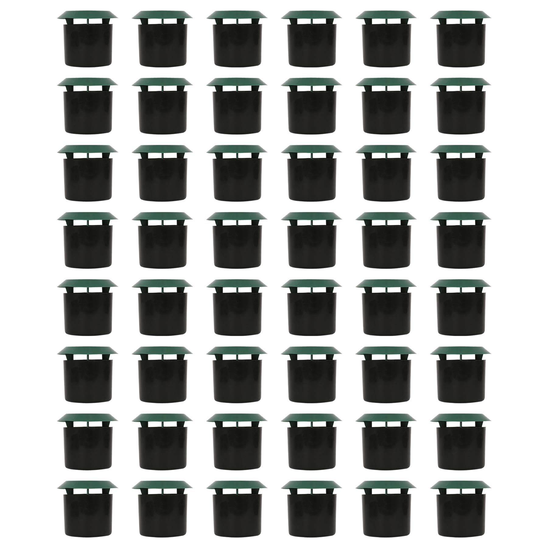 Harbour Housewares Pièges à Limaces et Escargots à Bière - 11.5cm x 10cm - Vert/Noir - 48x Écologique sans Danger pour Les Animaux Plein Air Maison Jardin Bait Nématodes Contrôle Receveur