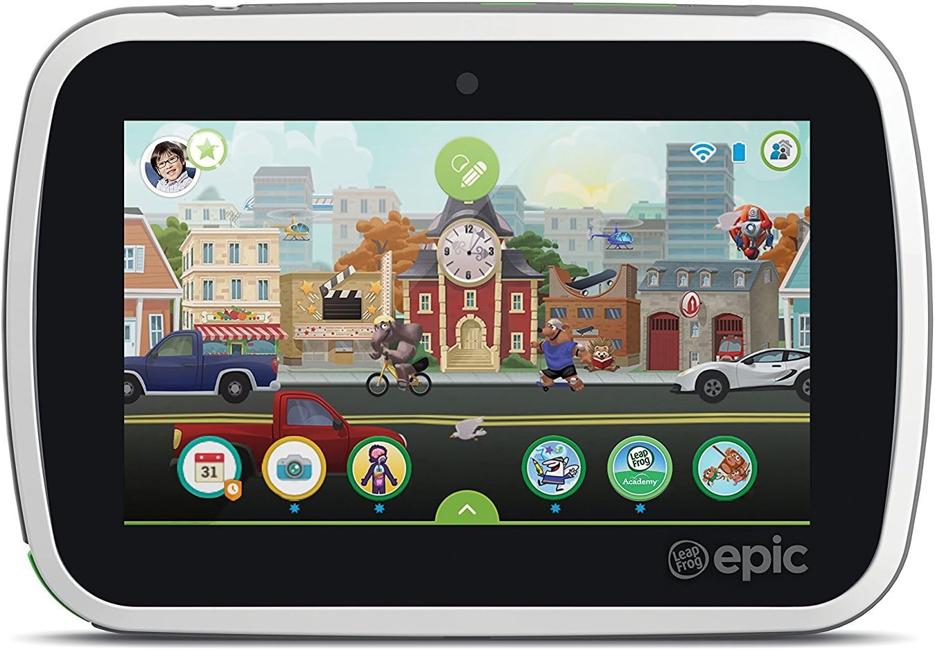 Frее Shірріng 🛒 LeapFrog Epic Academy Edition 7-Inch Touchscreen Kids Tablet with 1.3 GHz Quad-Core Processor 16GB Memory and Android OS, Green (Non-Retail Packaging) 50% оƒƒ Dіѕсоunt LeapFrog Epic Academy Edition 7-Inch Touchscreen Kids Tablet with 1.3 GHz Quad-Core Processor 16GB Memory and Android OS, Green (Non-Retail Packaging)