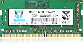 ذاكرة رام من موتوايجل 8GB 1RX8 DDR4 2133MHz SODIMM PC4-17000 (PC4-2133P) CL15 غير ECC RAM للابتوب