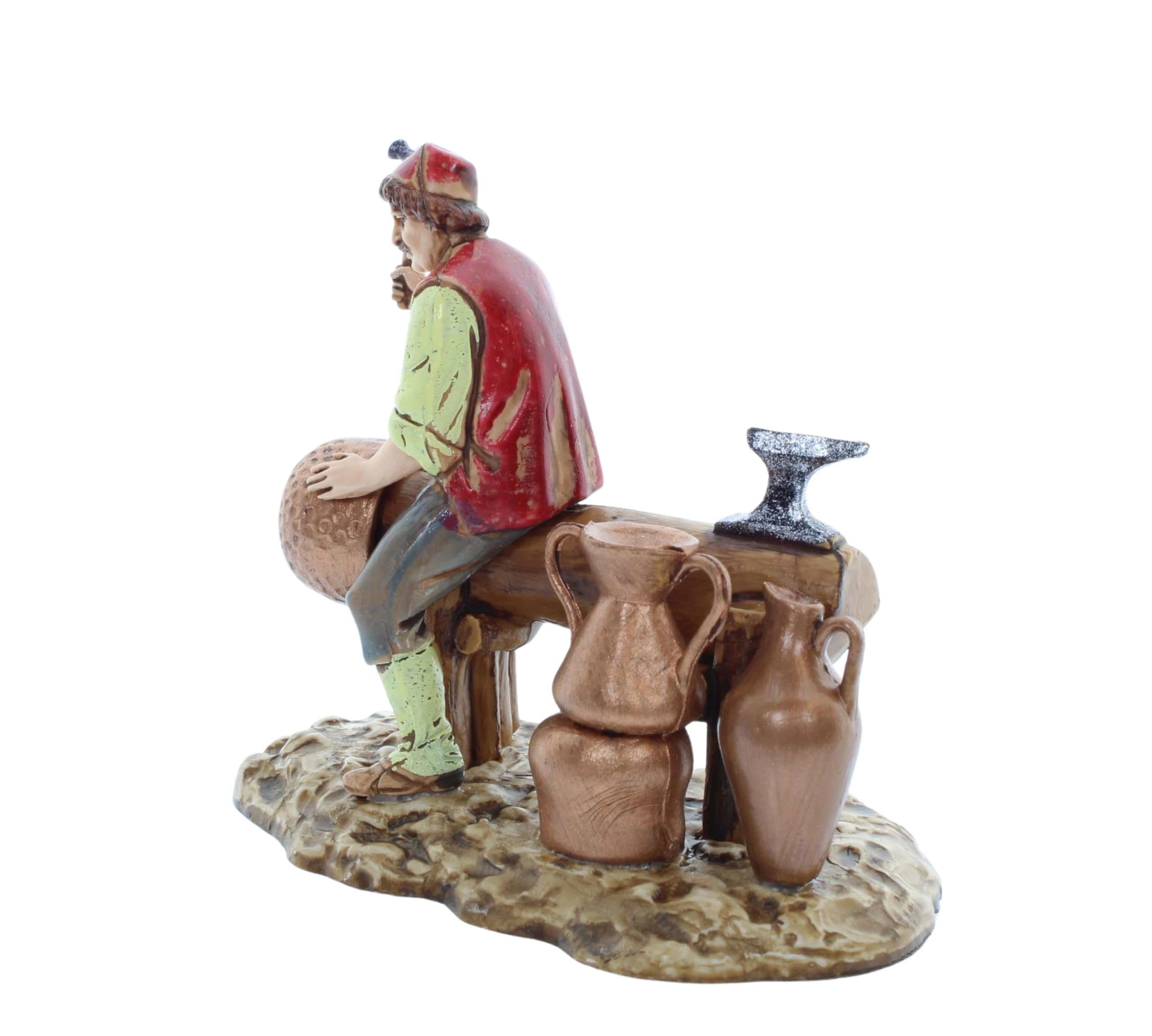 Statuina Bambine In Piedi Per Presepe Da 10 Cm - Scala 1:20, Pittura A Mano, Made In Italy Di Martino Landi - Foto 6