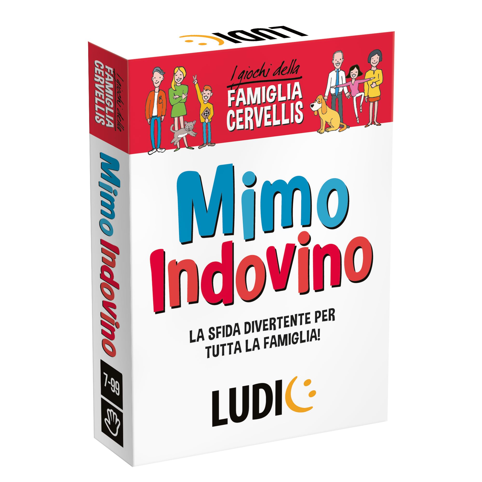 Helvetiq Frantic Antics - Gioco Di Charades Veloce Per Famiglie, 4-10 Giocatori, Dagli 8 Anni