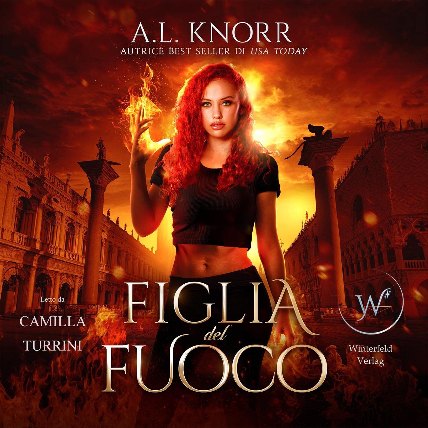 Cover art for Figlia del fuoco