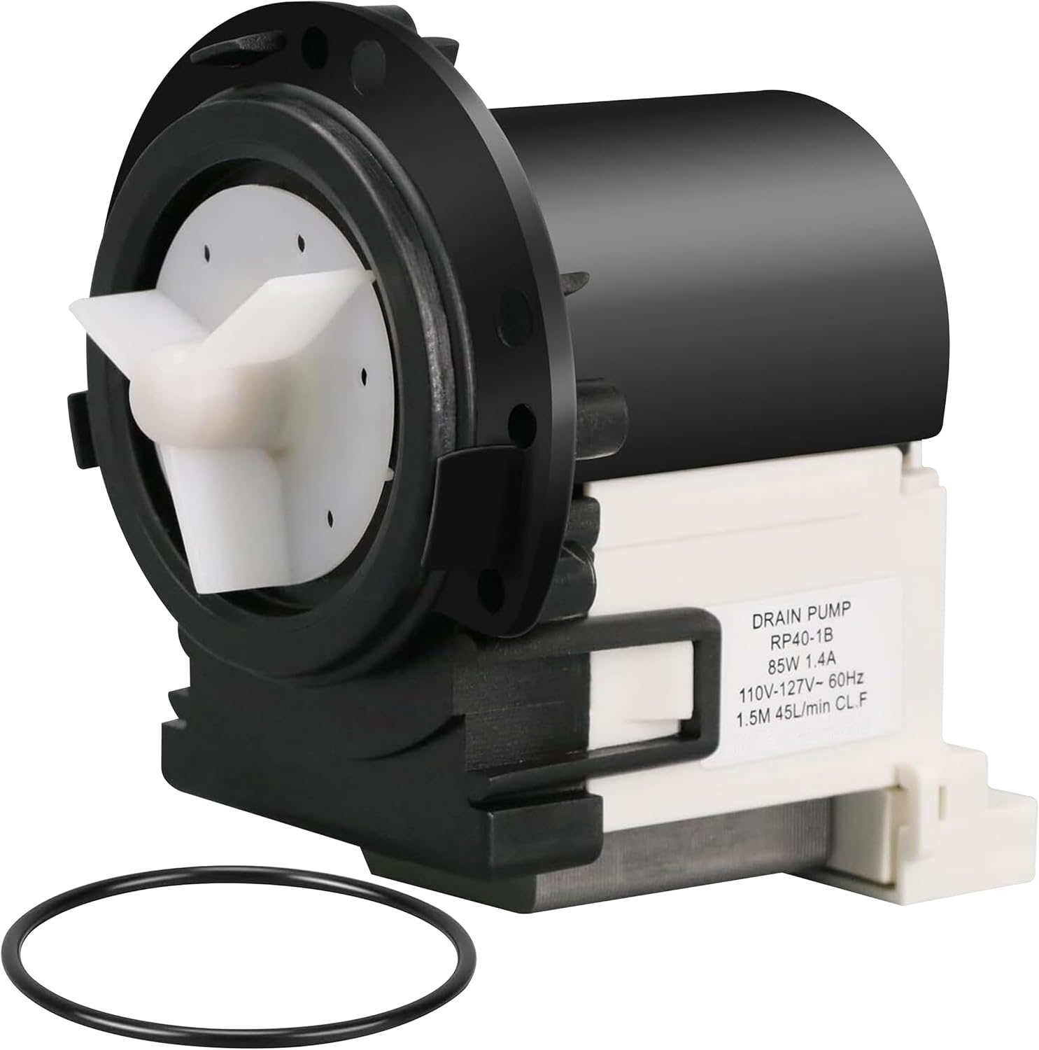 PartsBroz 4681EA2001T Washer Pump for LG Washer Drain Pump, Kenmore Elite Front Load Washing Machine AP5328388 PS3579318 fits WM8100HVA WM2487HWMA WM2277HW WM3170CW WM2650HRA WM2101HW WM3670HWA 41162