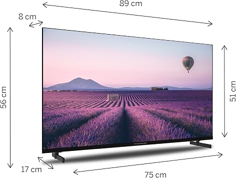 THOMSON 40FA2S13 40 inç 101 Ekran Uydu alıcılı Full HD 4K Google Smart LED TV [Enerji Sınıfı F]