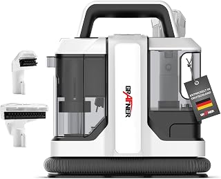 Grafner Double Tank and 2 Brushes Cleaning Vacuum Cleaner for Carpet Stairs Upholstery Car for Large Area and Stubborn Stains, Carpet Cleaner, Stain Vacuum Cleaner Upholstery Cleaner