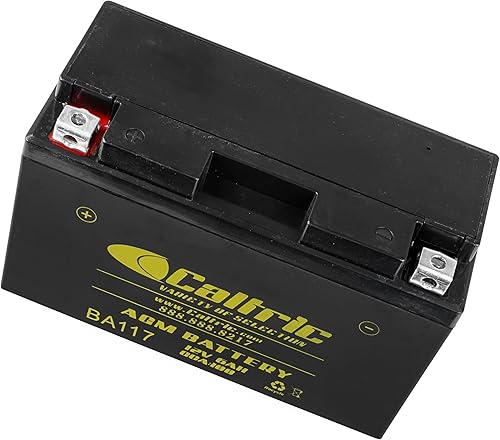Miniatura 7 de Caltric Agm - Batería compatible con Suzuki Dr-Z400E Dr-Z400S Dr-Z400Sm 2000 2001 2002 2003 2004 2005-2017