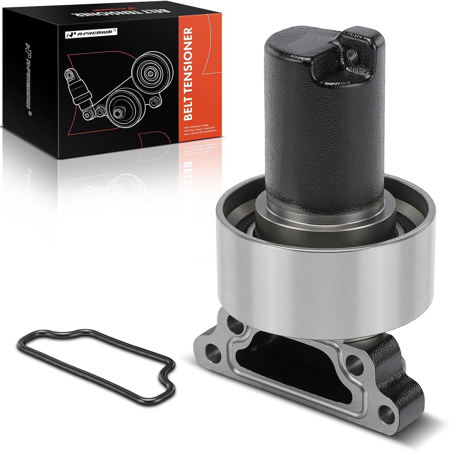 A-Premium Belt Tensioner Assembly with Pulley Compatible with Toyota 4Runner 1988-1995, Pickup 1988-1995, T100 1993-1994, 3.0L