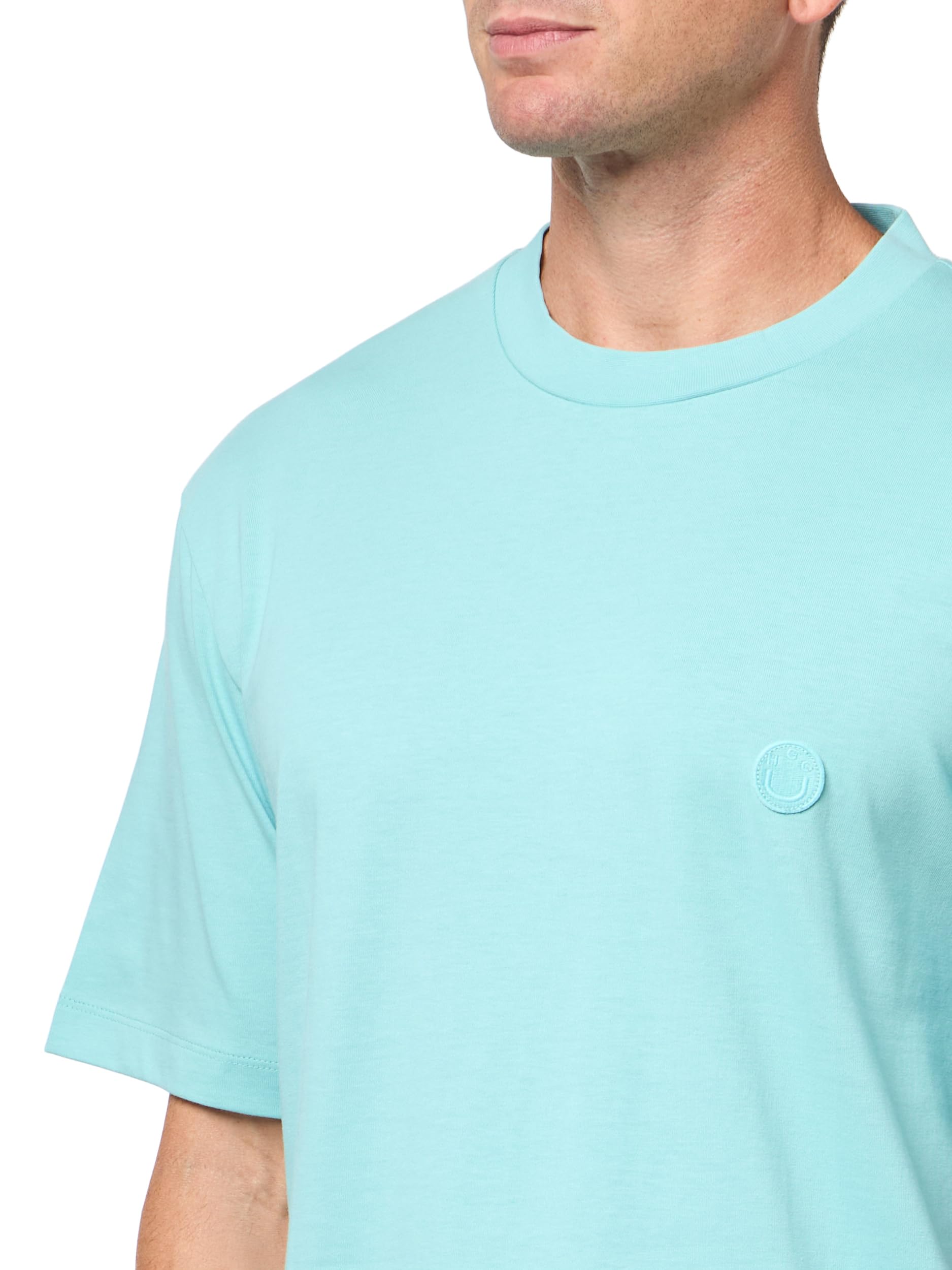 Hugo Small Logo Block Muscle Tank Camiseta sin Mangas con Logotipo pequeño Hombre (Pack de 1)