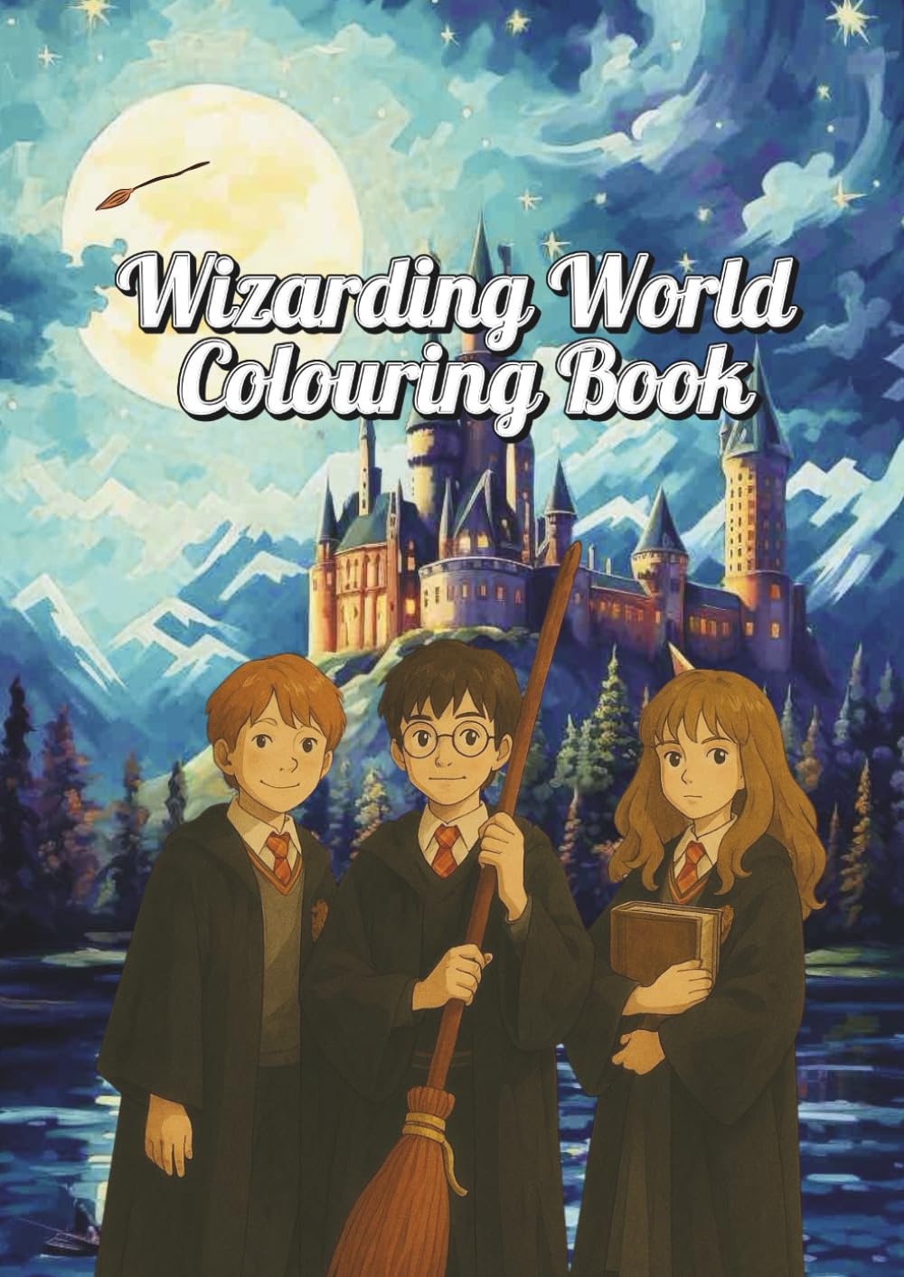 Wizarding World Colouring Book
