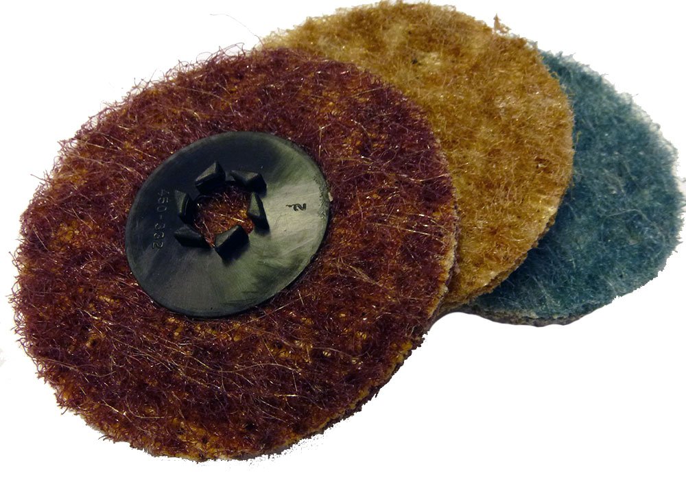 GritonGriton QS1205 2" Surface Conditioning Disc, Industrial Grade Type 1, Medium, Maroon (Pack of 50)