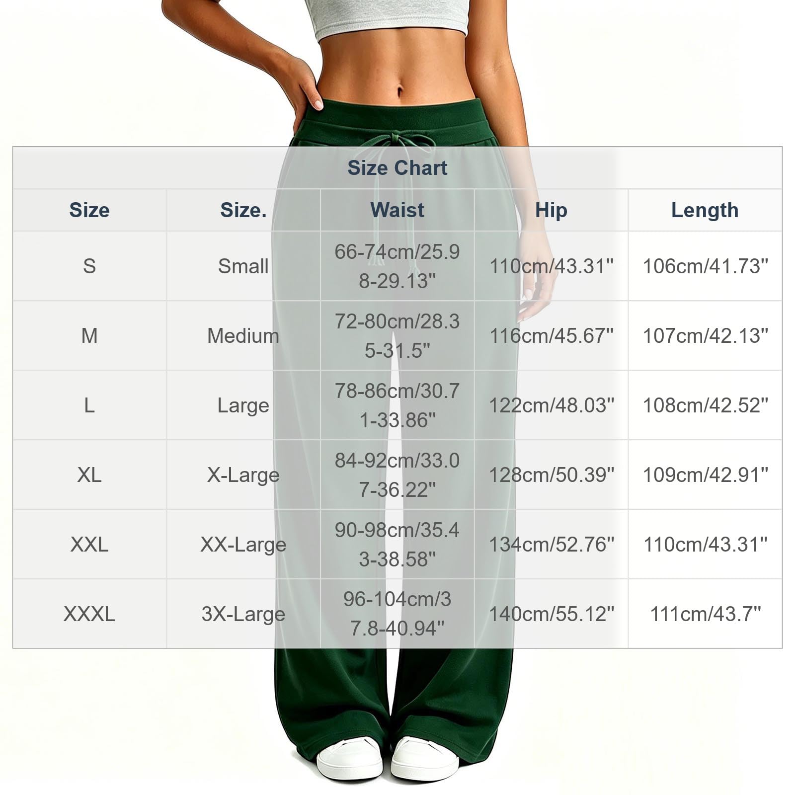 Generico Pantaloni da Jogging Donna Pantaloni Tuta a Vita Alta in Cotone Comodi Pantalone a Gamba Larga Larghi e Leggeri Pantalone Sportivi con Tasche Taglie Forti Pants Baggy per Yoga e Fitness