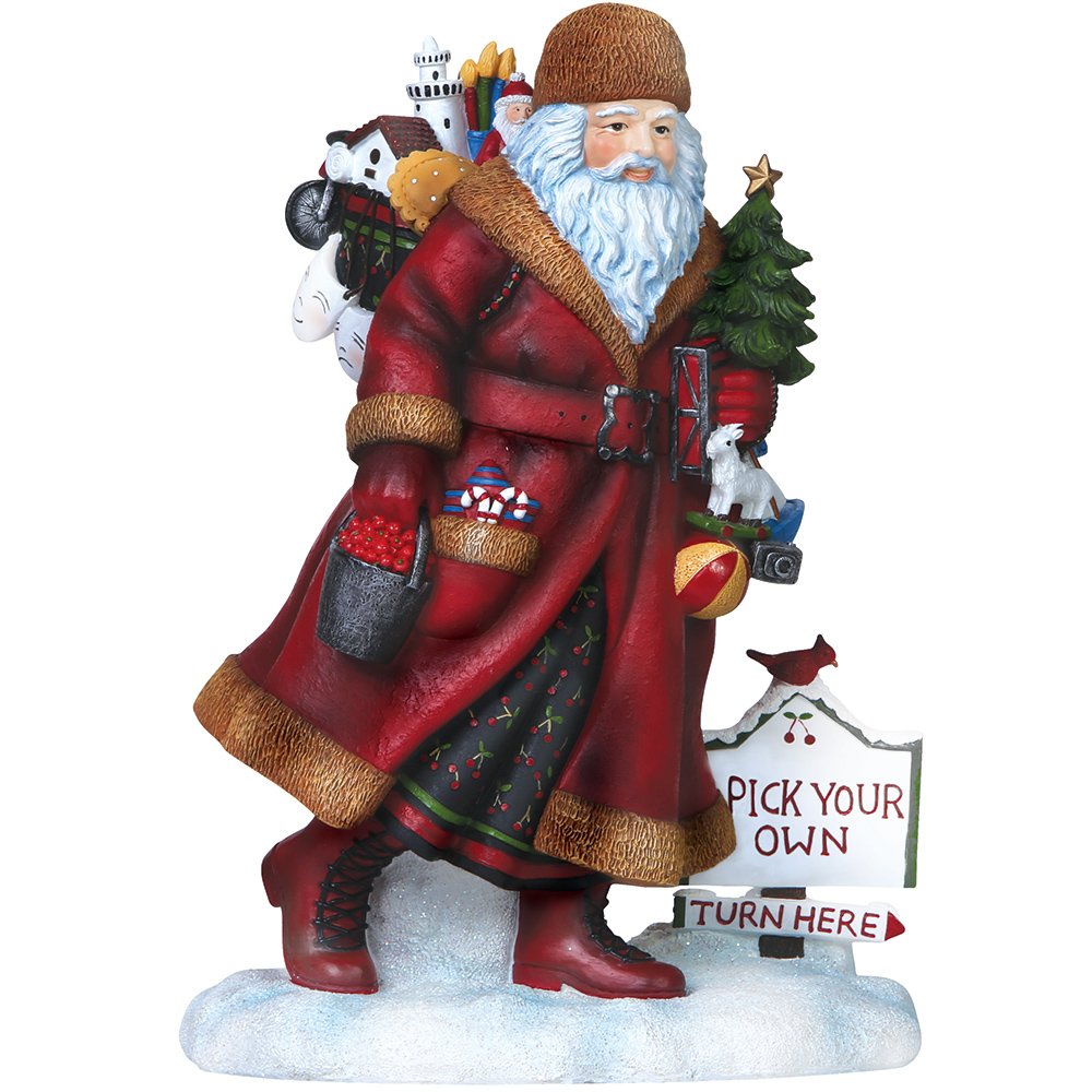 Pipka, Christmas Gifts, “Door County Santa”, Artist’s Choice Limited Edition Resin Sculpture, #7151204