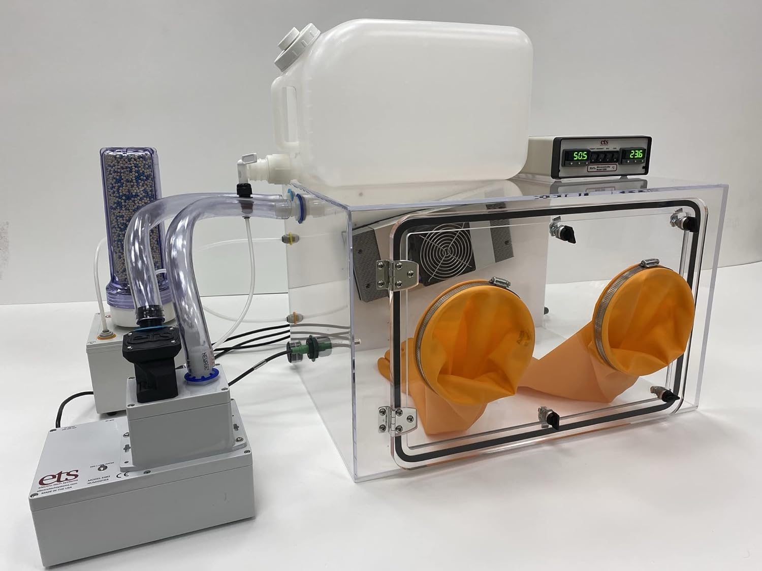 Model 5504 Series – Compact Temperature (10ºC to 55ºC) and Humidity (10% to 95% RH) Controlled Glovebox Chamber