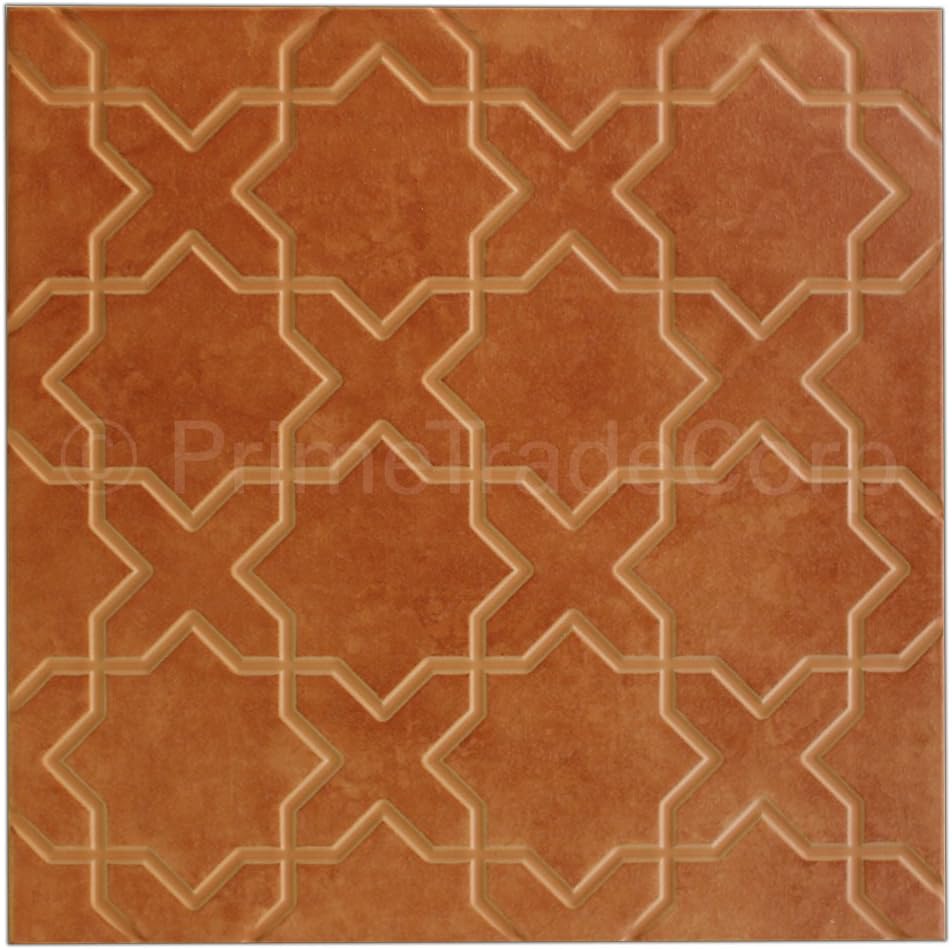 Moroccan Mosaic Tile Box of 4 - This 100% Moroccan Tile Brings A Breathtaking Look To Any Living Area, Kitchen, Backsplash, Bathroom, Countertop, Porch Or Patio.