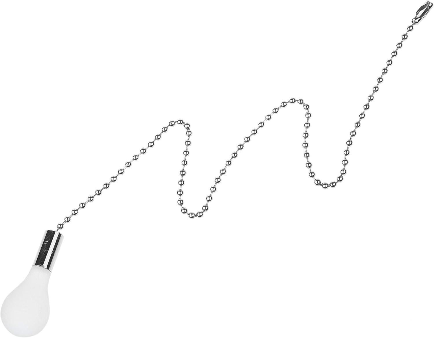 Kare and Kind Light and Fan Pull Chain - 1x Fan Pull Chain (12.5 inches), 1x Light Pull Chain (13.6 inches), 2x 1M Extension Pull Chains and 4x Extra Connectors (2 styles) - Copper Plated - Gift Set