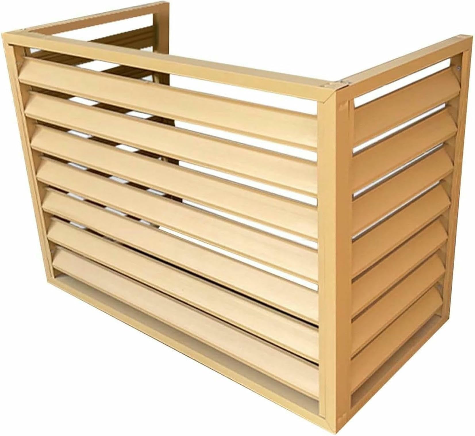 Cerca de aluminio premium para aire acondicionado con diseño elegante y duradero