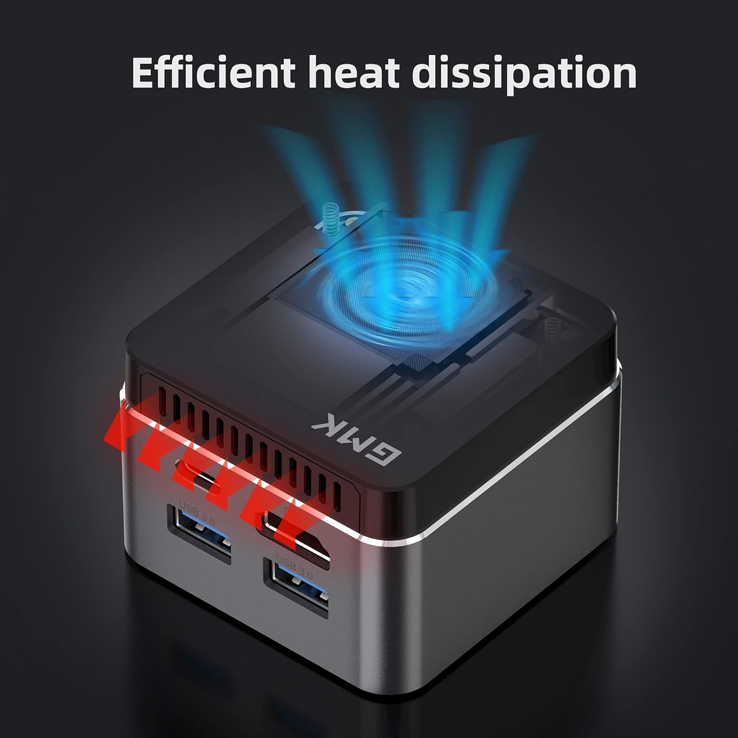 One-Day Sale: Up to 40% Off Mini PC, gmk NucBox Windows 10(64-bit) Intel J4125 Mini Computer with HDMI, 4K HD Micro PC, 8GB DDR4 128GB, Dual Band Wi-Fi, Bluetooth 4.2 (8GB+128GB SSD)