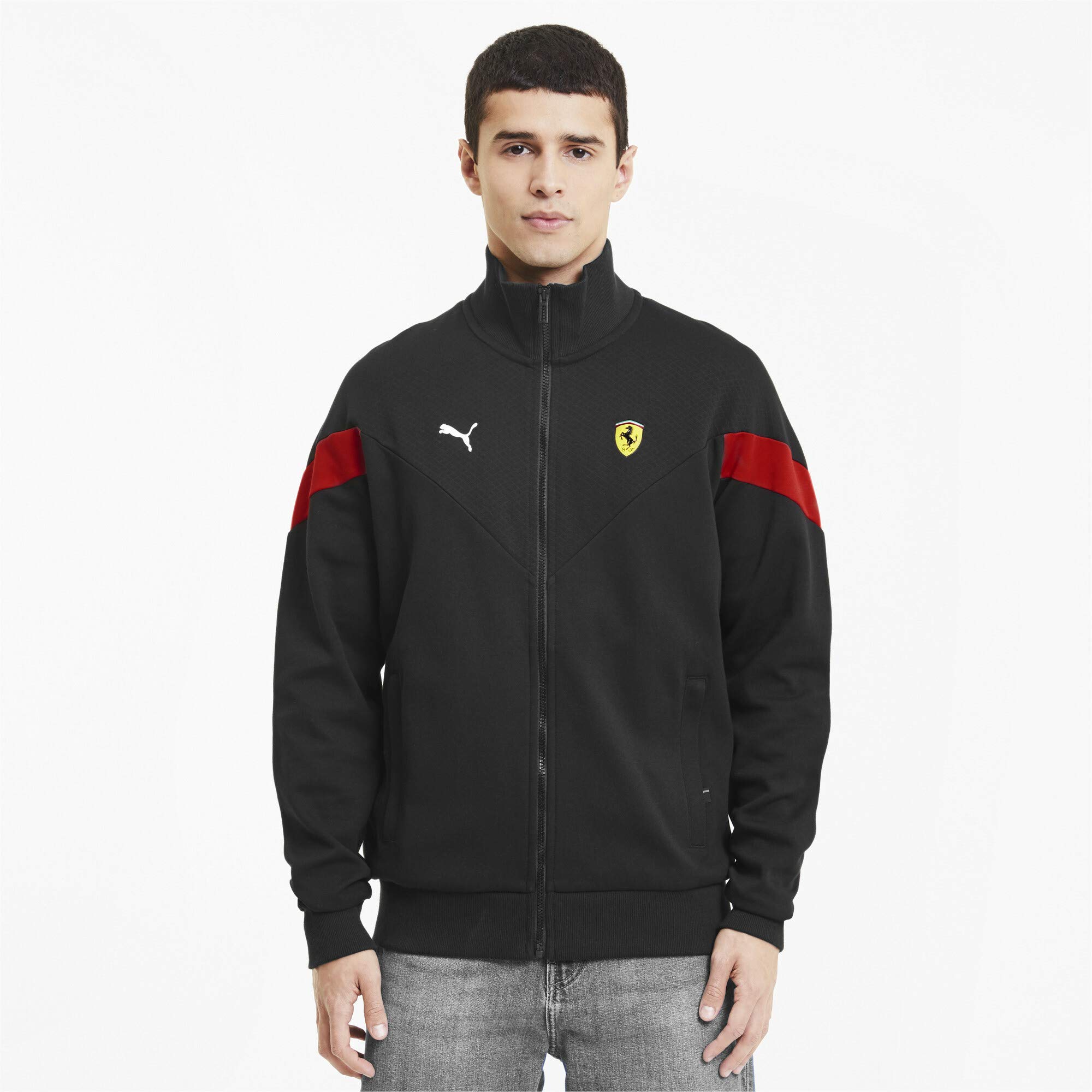 Puma Ferrari Race MCS Sweat JKT Veste pour Homme