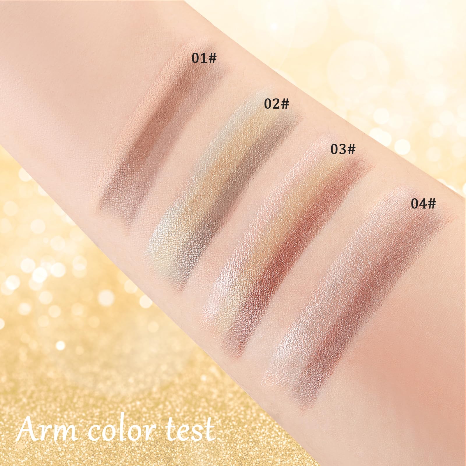 Multi Color Eyeshadow Sticks - Shimmer Gradient Eyeshadow -6 Multi Color Eyeshadow Sticks - Shimmer Gradient Eyeshadow -6
