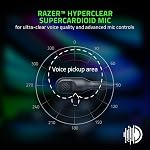 Razer BlackShark V2 Pro Wireless Gaming Headset: THX 7.1 Spatial Surround Sound - 50mm Drivers - Detachable Mic - for PC, PS5, PS4, Switch, Black