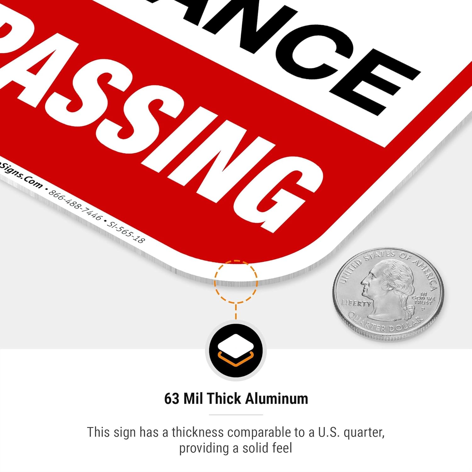 Video Surveillance Sign, No Trespassing Sign, 12x18 Inches, Rust Free .063 Aluminum, Fade Resistant, Made in USA