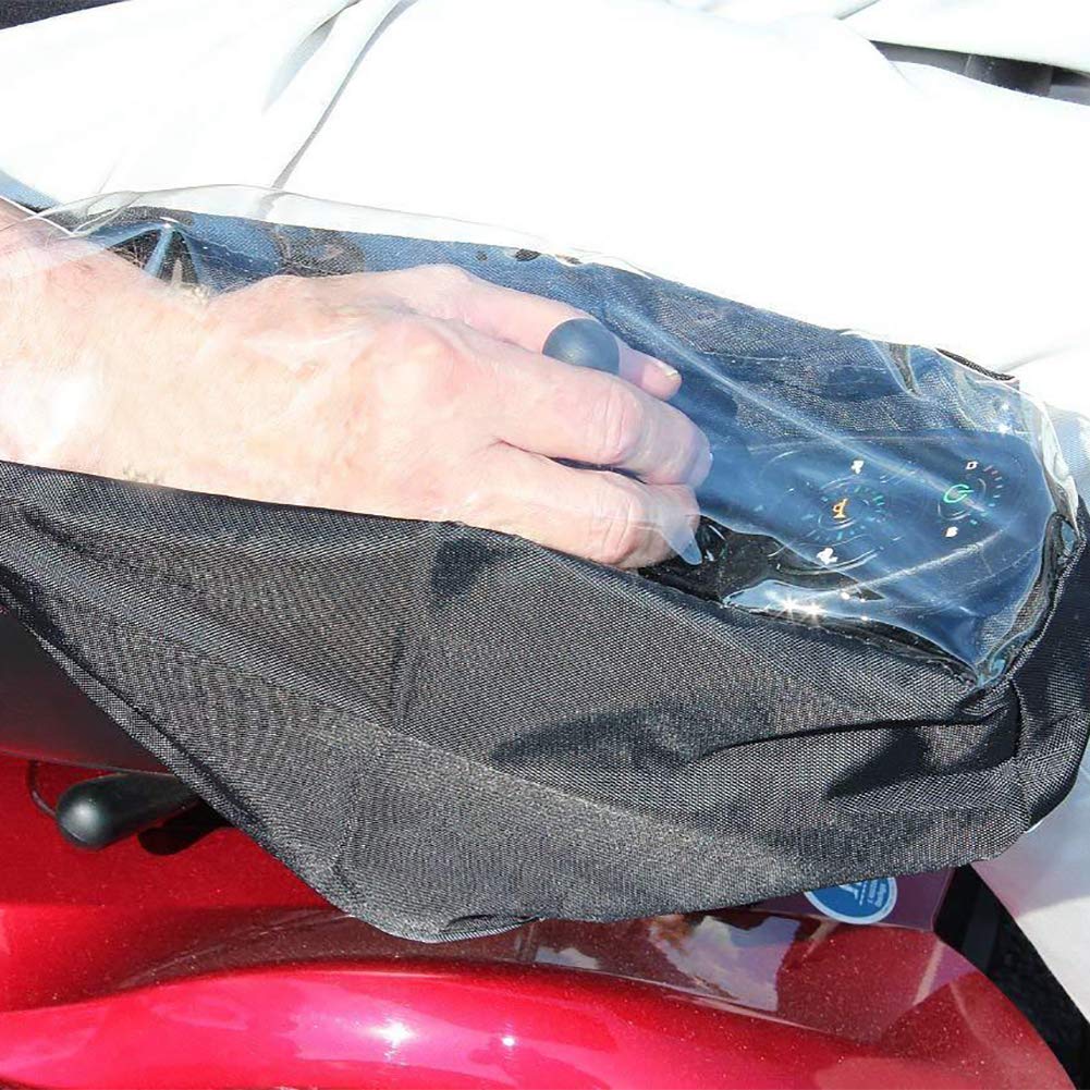 Power Wheelchair Armrest Cover, Durable Clear Electric Wheelchair Joystick Rain Cover, Wheelchair Wrist Control Protector - Image 5