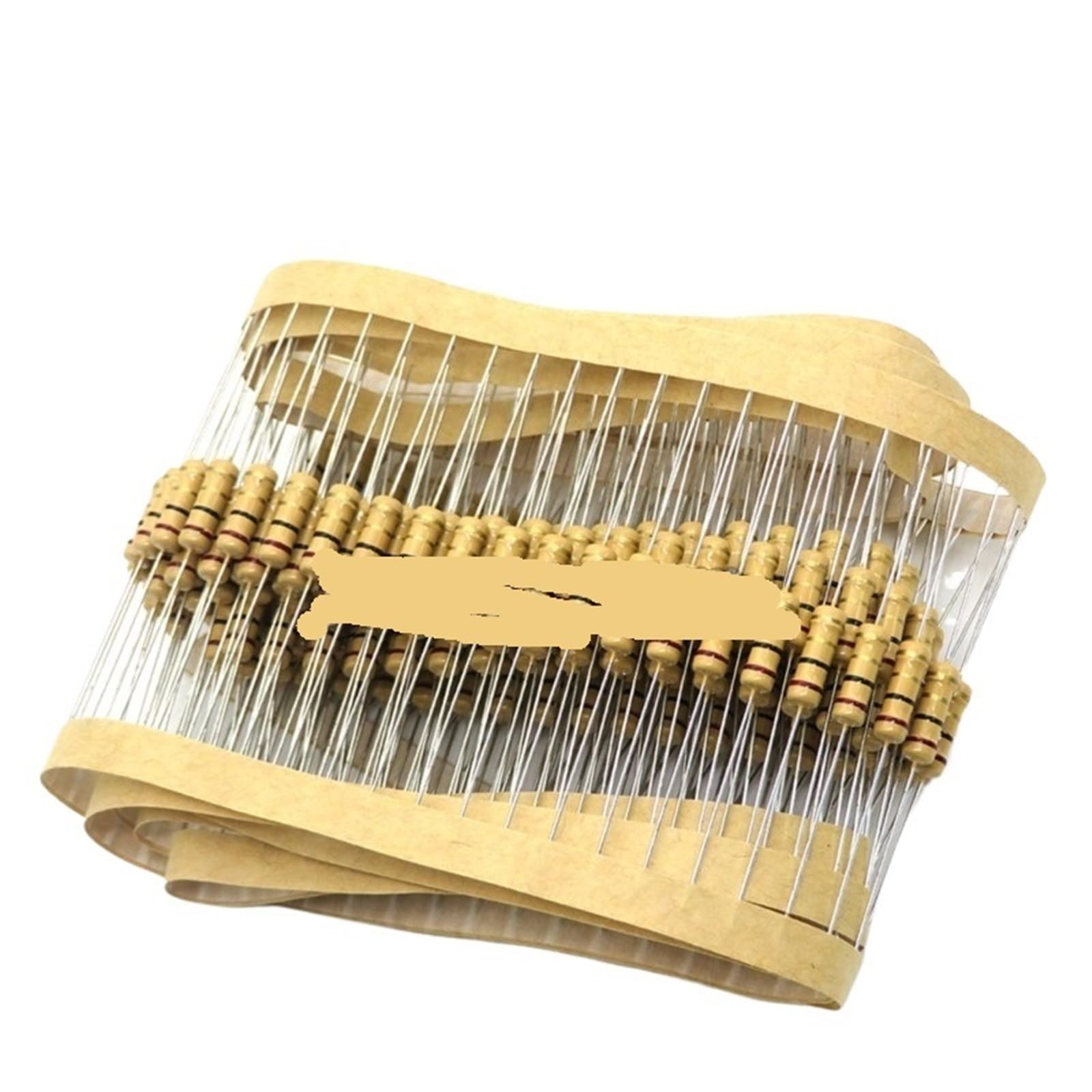 Résistances couche de carbone 2W à bague de couleur pour une stabilité thermique