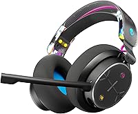 Vista 9 de Skullcandy PLYR - Auriculares para juegos con cable o inalámbrico para PC, Playstation, PS4, PS5, Xbox, Nintendo Switch - Negro Digi-Hype