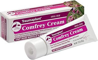 Terry Naturally Traumaplant Comfrey Cream - 1.76 oz (50 g) - Non-Staining Topical Botanical, Free Of Toxic Pyrrolizidine Alkaloids (PAs) & Parabens - For External Use Only
