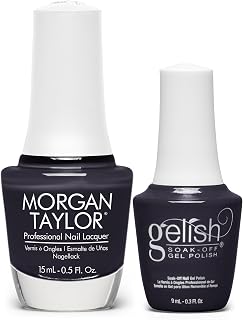 Mini & Morgan Taylor Fall Collection Living Our Life Duo Value Sets - 9mL Gel Nail Polish and 15mL Nail Lacquer Pack, 2 pcs.
