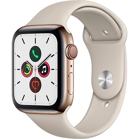 Apple Watch Series 5 44mm (GPS + Cellular) - Boîtier En Acier Inoxydable Or  Avec Bracelet Milanais Or (Reconditionné) : Amazon.fr: High-Tech