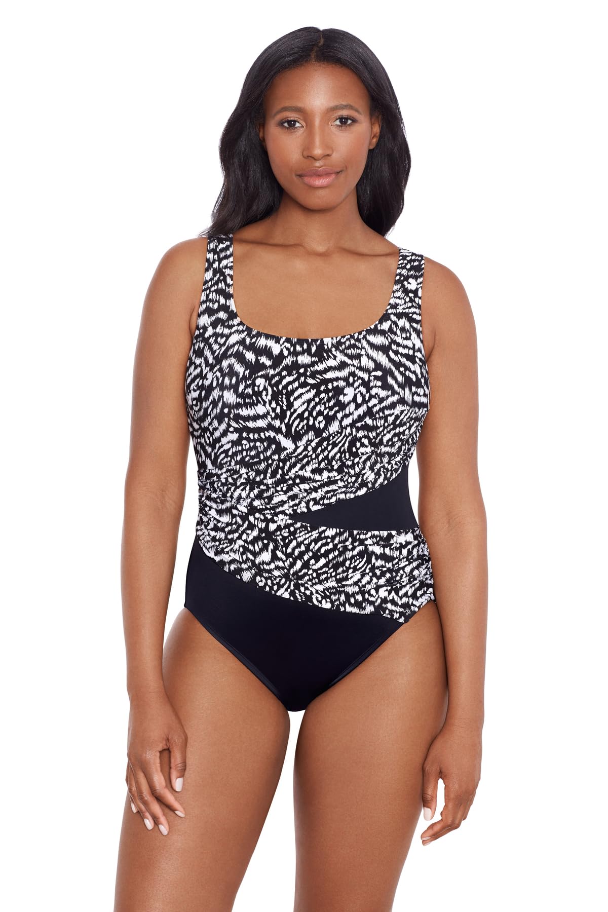 Sleek Long Torso Wrap Sash Tank One Piece