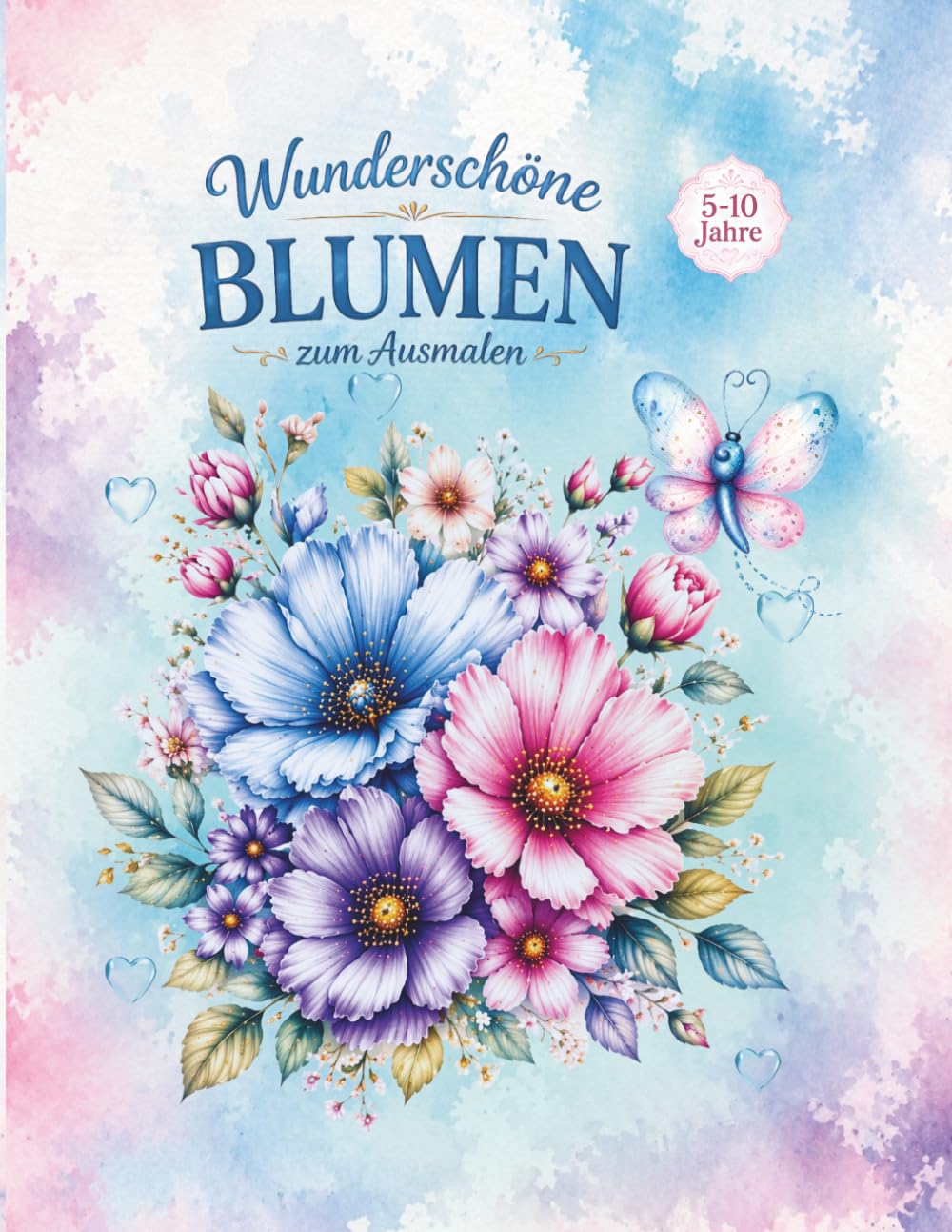 Wunderschöne Blumen Zum Ausmalen