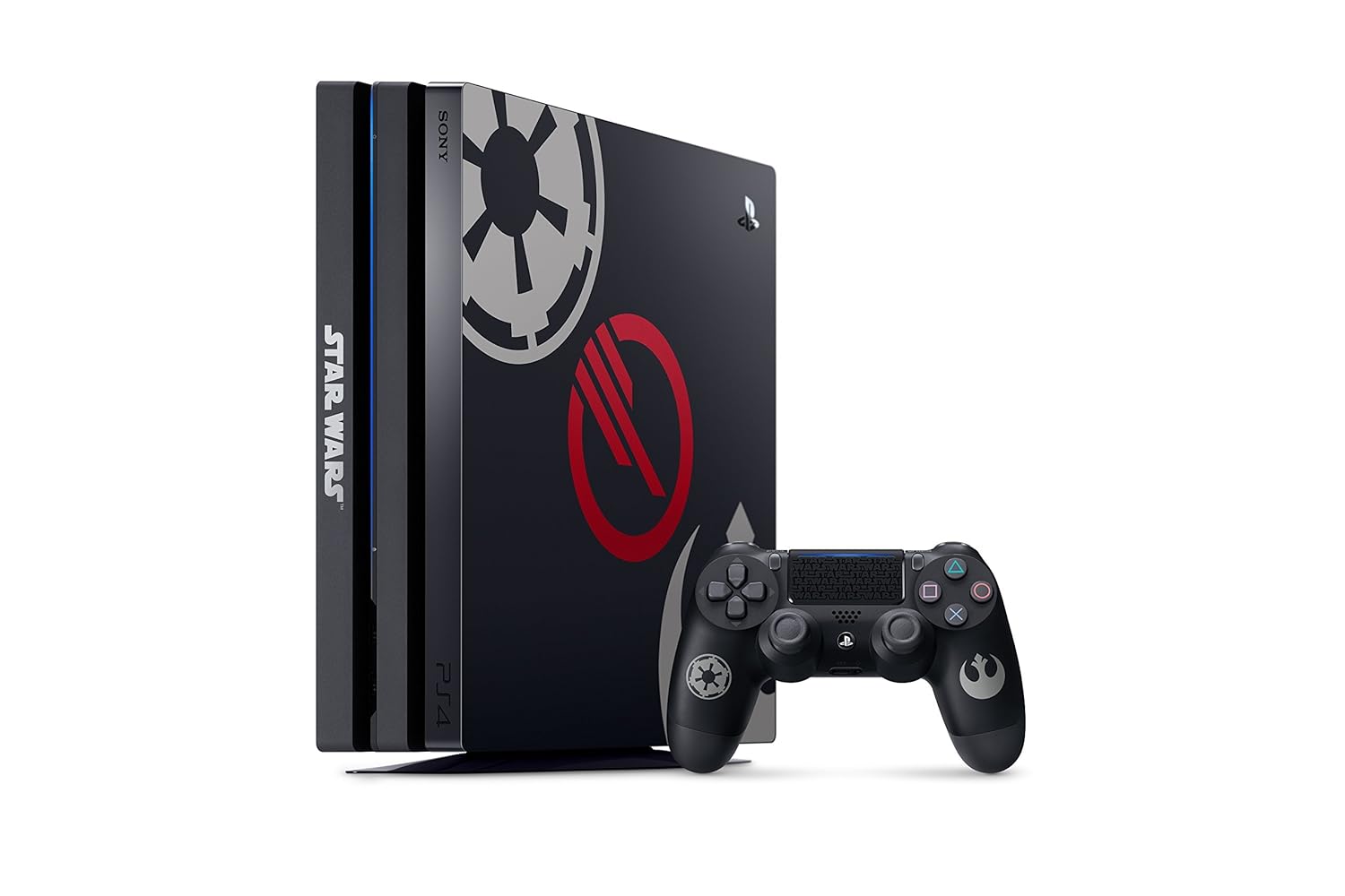Product image of PlayStation 4 Pro 1TB Limited Edition Console - Star Wars Battlefront II Bundle (Renewed)