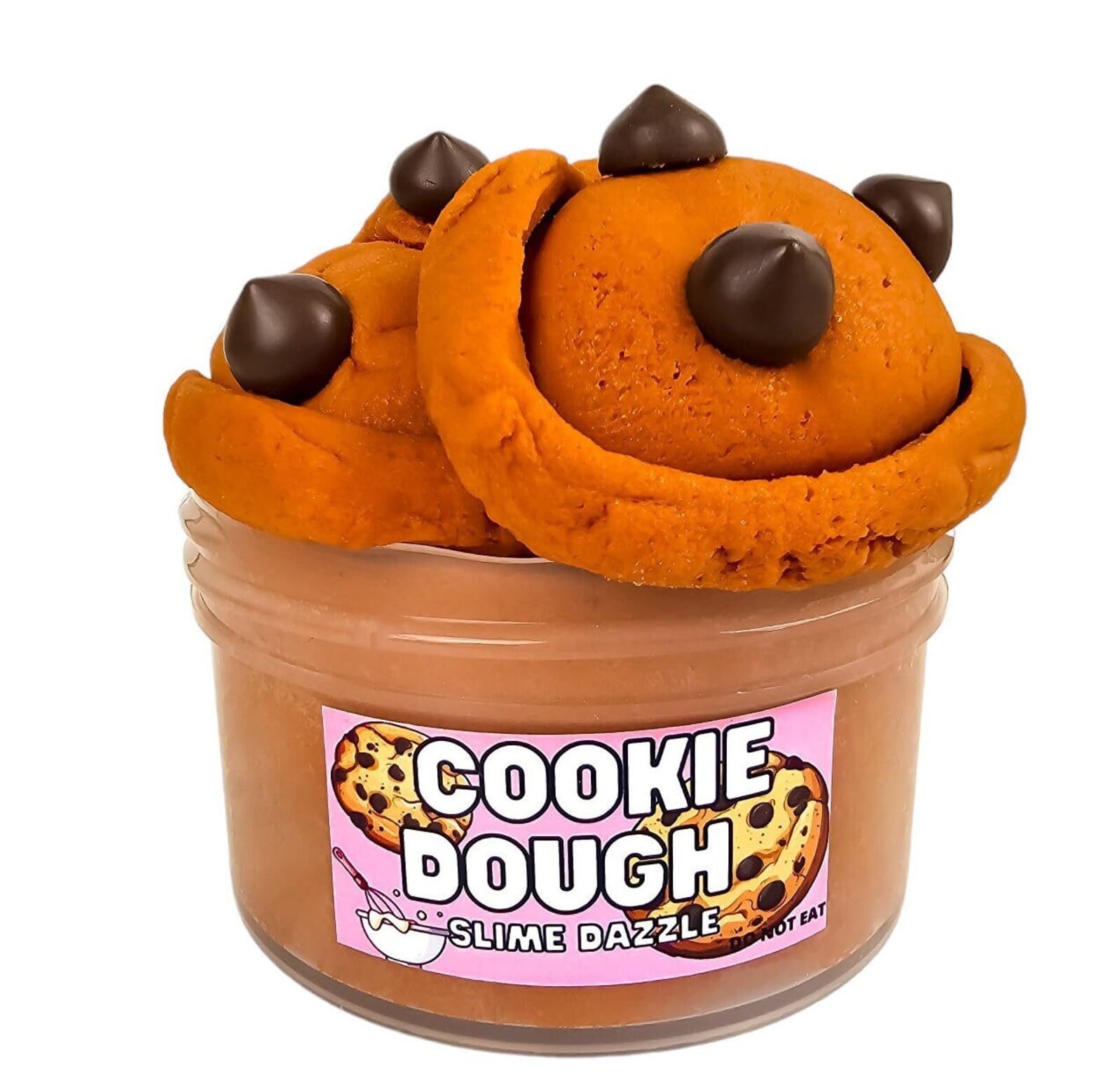 Generic Slime Cookie Dough Cloud Slime Slime Dazzle Made in USA Non Toxic 8 Fl Oz Not Sticky