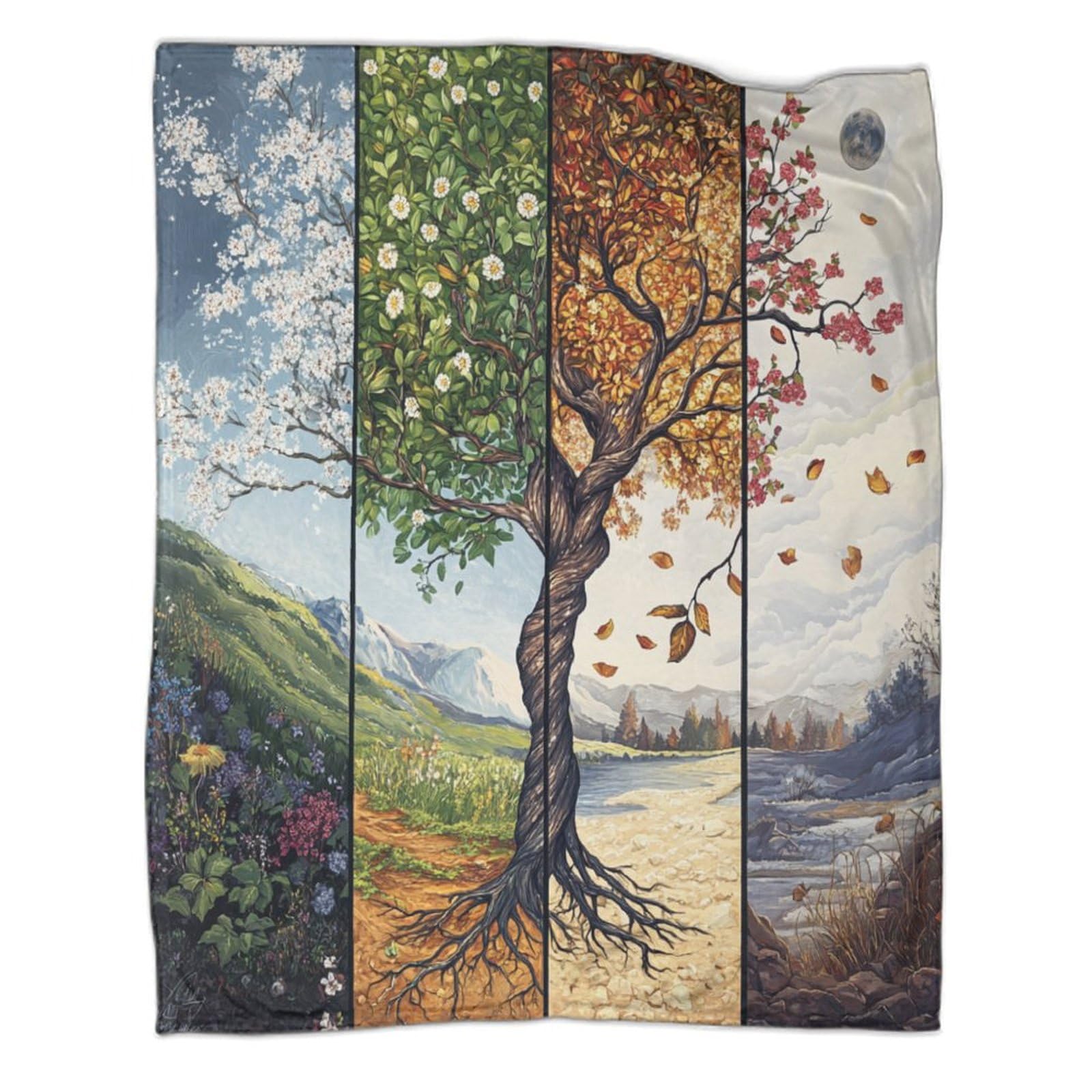 Imprimé coloré 3D sur couverture en flanelle douce haut de gamme