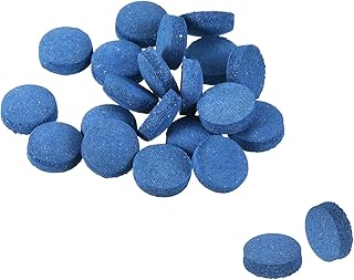 PATIKIL 13mm Dia Pool Cue Tips, 20 Pack Pool Billiard Cue Tips Pool Stick Replacement Tips Pool Stick Tips Snooker Cue Tips, Blue