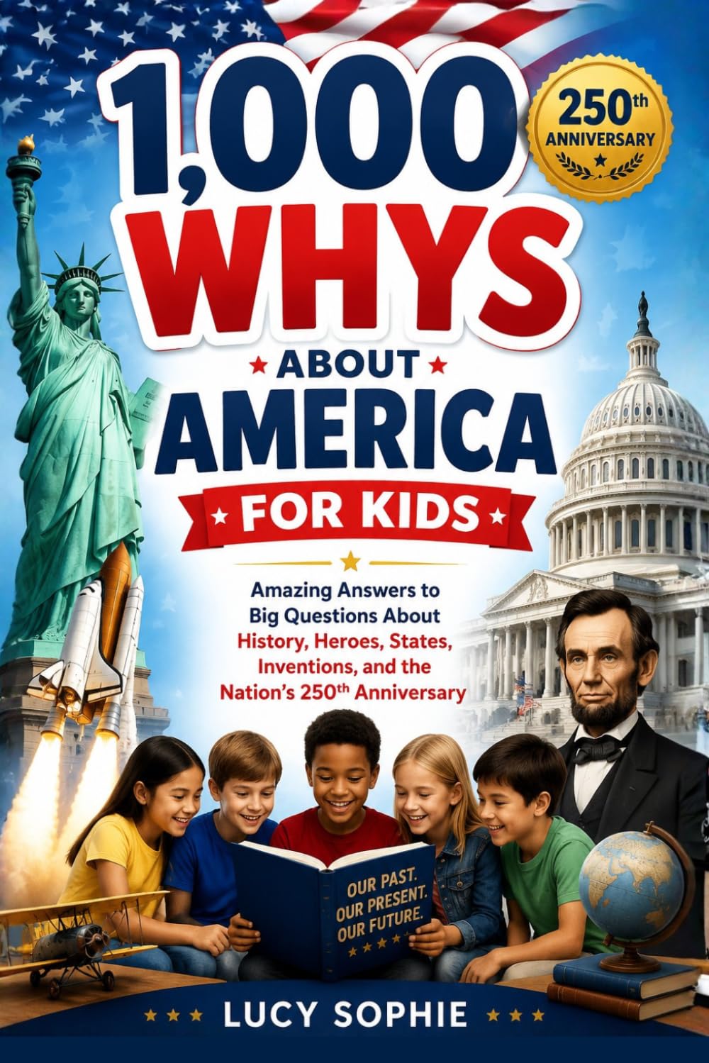 1000 Whys About America for Kids: Amazing Answers to Big Questions About History, Heroes, States, Inventions, and the Nation's 250th Anniversary