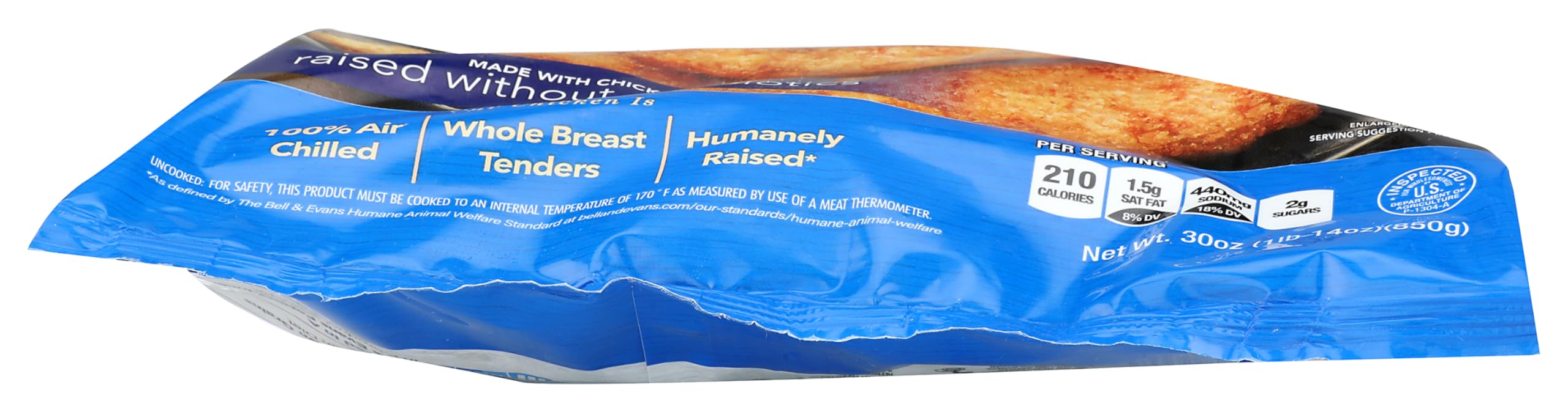 Bell Evans Breaded Chicken Breast Tenders 30 OZ — view 3
