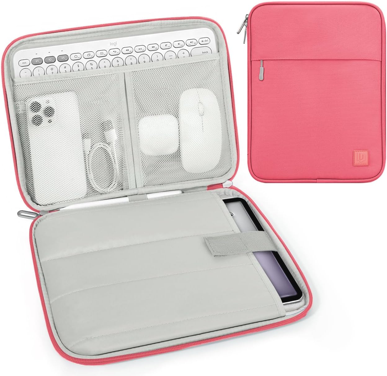 Dadanism 13 Inch Tablet Sleeve Padded Carrying Case, Watermelon Red