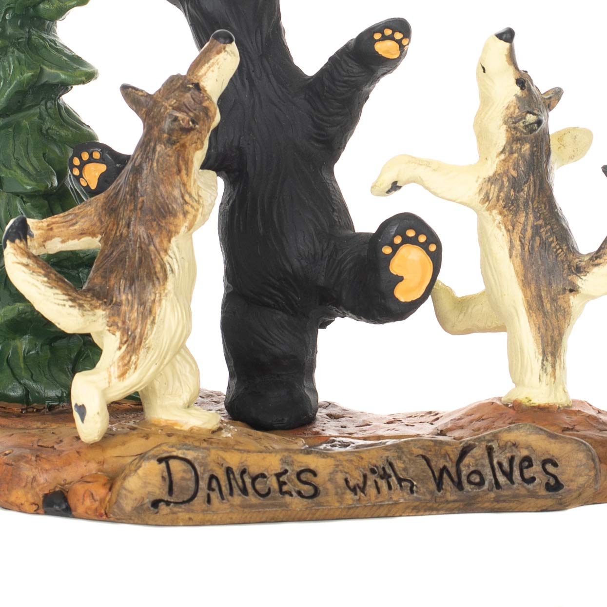 Amazon.com: DEMDACO Dances with Wolves Figurine : Home & Kitchen